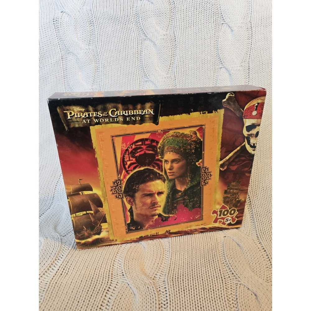 NEW Pirates Of The Carribean Puzzle 100 Pc Puzzle Sealed 2007 MEGA Brands #50421
